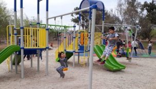 Inauguran las primeras obras del Parque Lo Errázuriz