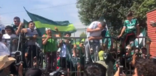 [VIDEO] Así festejó el cuerpo técnico e hinchas de Santiago Wanderers el ascenso a Primera División