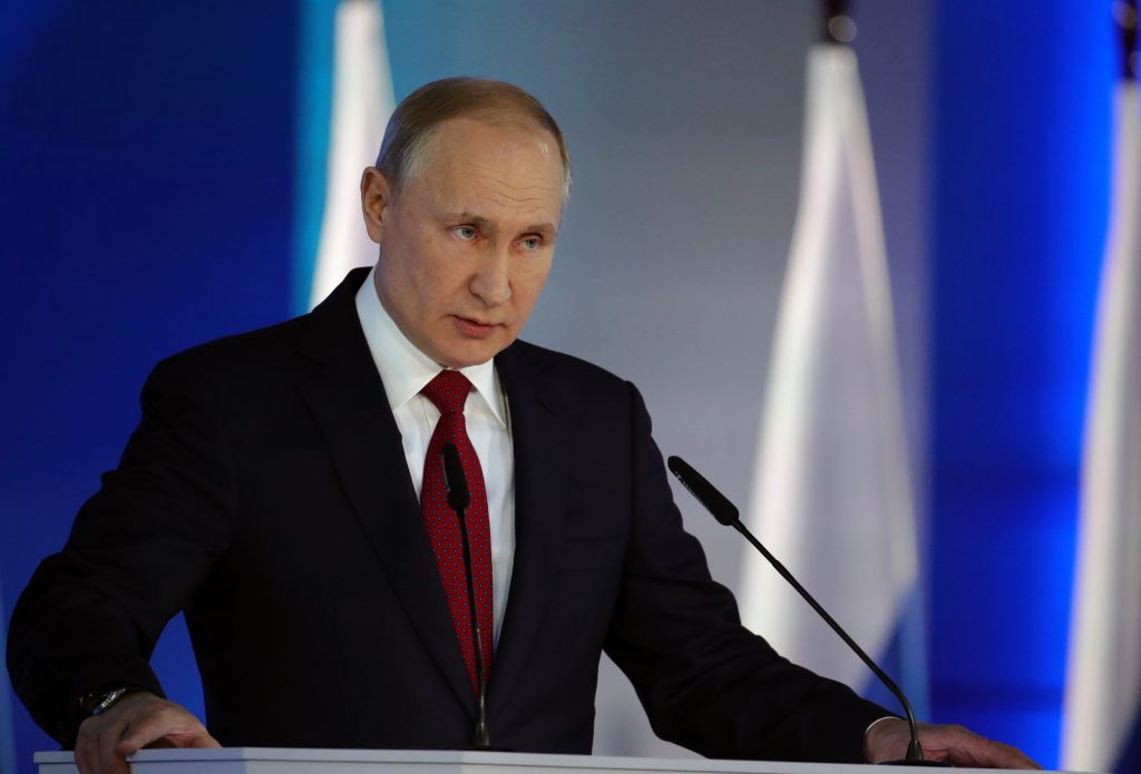 Putin insiste en la necesidad de organizar “la transferencia de poder en Rusia”