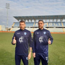 A pura potencia: Francisco Sierralta fue presentado en el Empoli y recordó a un chileno