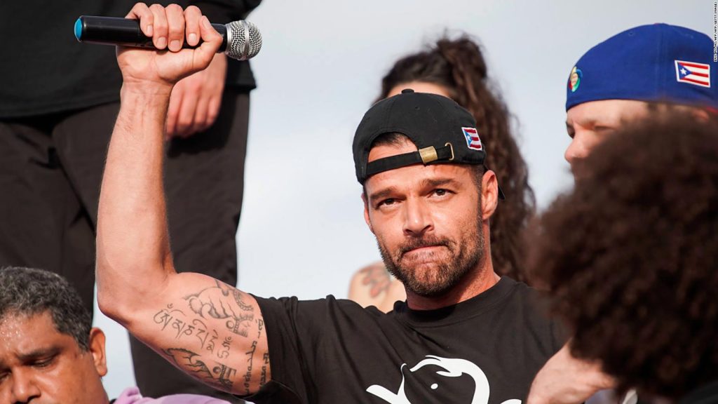 Ricky Martin pidió la renuncia de la gobernadora de Puerto Rico: “Sería un acto de justicia”