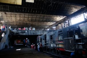 Sujeto formalizado por incendio en estación San Pablo quedó en prisión preventiva