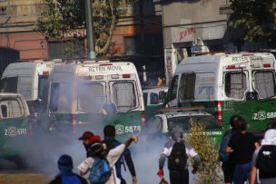 Carabineros confirma detención por efectivos de civil en el cerro Santa Lucía