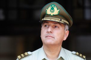 Director de Carabineros, Mario Rozas: 