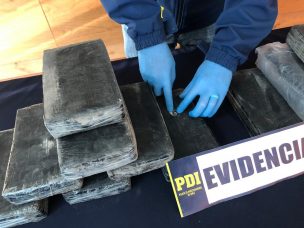 Escondidos en un contenedor: PDI detectó 16 kilos de cocaína con destino a Europa