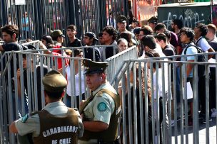 Siete detenidos en la nueva jornada de la PSU