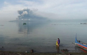 Miles de evacuados, pendientes de la erupción del volcán Taal en Filipinas