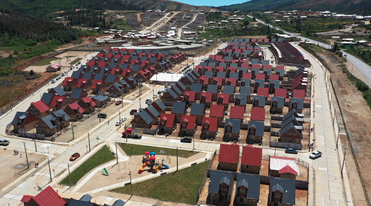 Santa Olga: Minvu invirtió más de 60 mil millones de pesos en obras de reconstrucción
