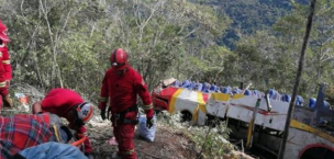 Trece muertos en accidente en Bolivia