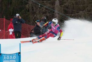 Esquiador chileno consigue la mejor marca de nuestro país en Slalom en los Juegos Olímpicos de la Juventud de Invierno