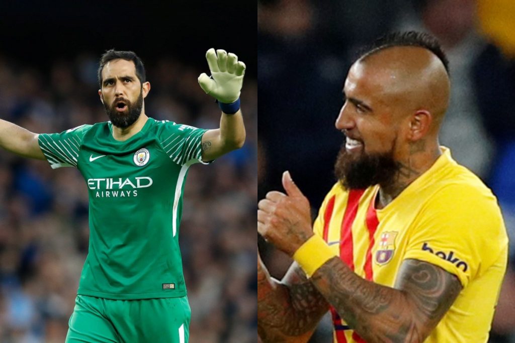 Arturo Vidal apunta alto y busca “derribar” a Claudio Bravo en Europa