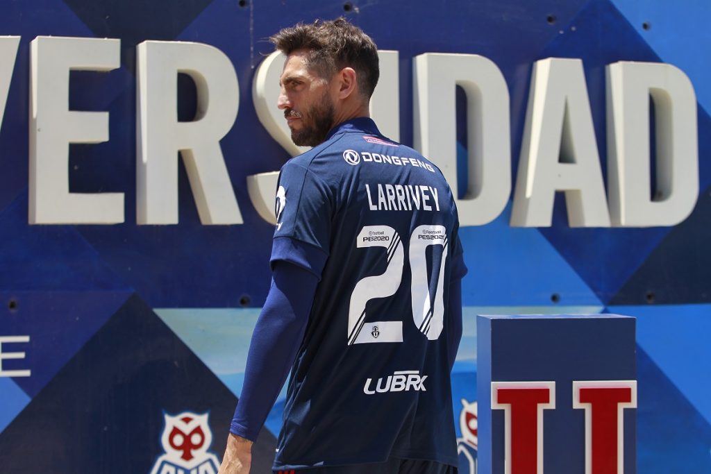 Joaquín Larrivey tras arribar a la U: “Llegar acá es el cierre de un círculo familiar”