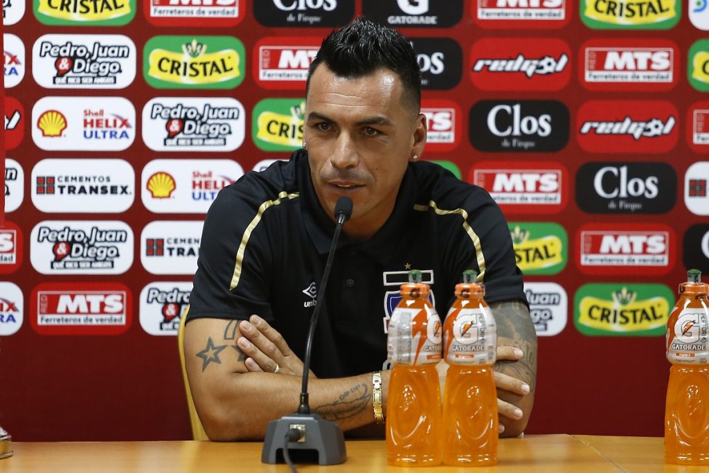 Esteban Paredes y Colo Colo en Copa Libertadores: “El piso son los cuartos de final”