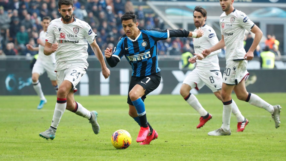 Inter de Milán se entrampa en la Serie A y Alexis pierde protagonismo