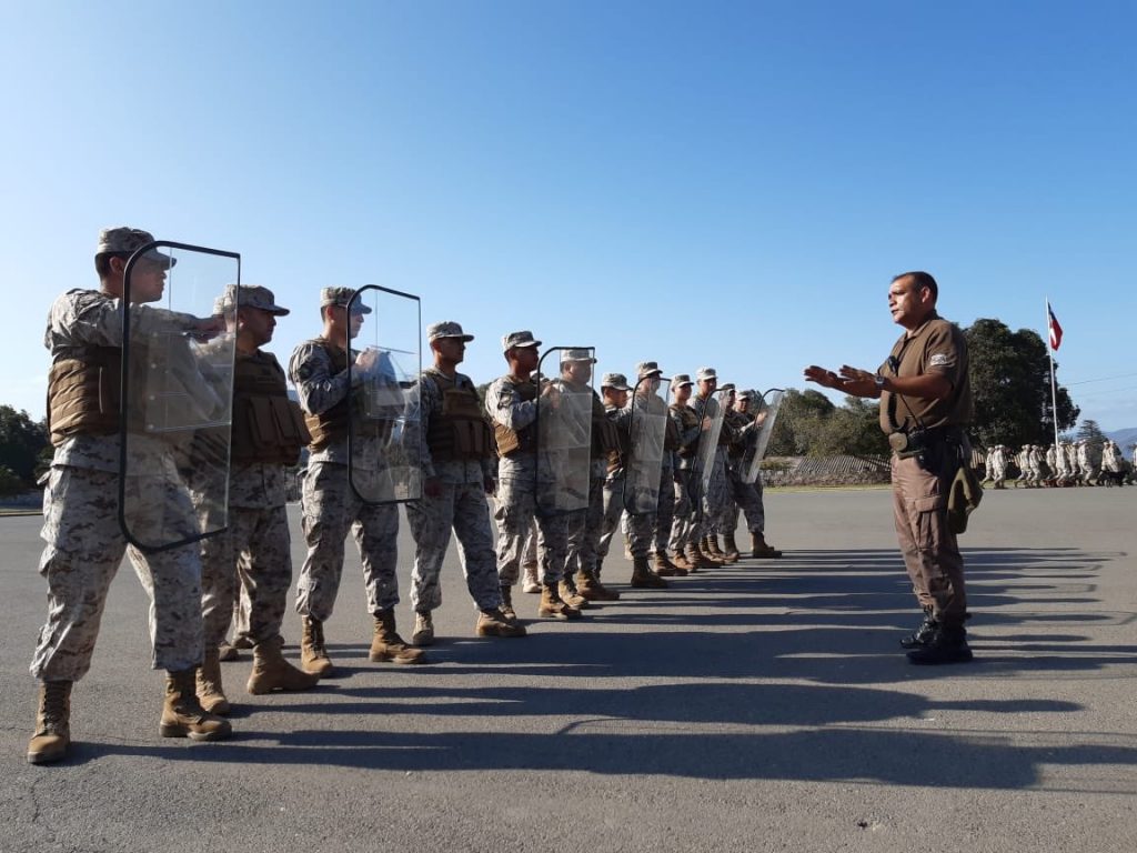 Carabineros capacitó al Ejército para protegerse de ataques en contra de sus cuarteles