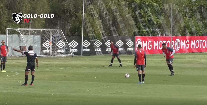 ¡En qué estuvo! Esteban Paredes reventó el travesaño en amistoso de Colo Colo y Coquimbo Unido