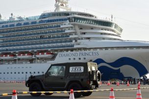 Argentino se contagia con coronavirus al interior de un crucero en Japón