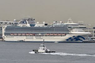 Pareja chilena desembarcó del crucero en cuarentena por coronavirus