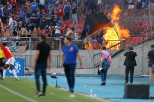 FOTOS | Los graves incidentes que empañaron el debut de la U en la Copa Libertadores