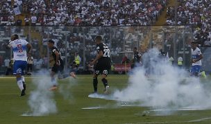 FOTOS | Los graves incidentes que suspendieron el clásico entre Colo Colo y Universidad Católica