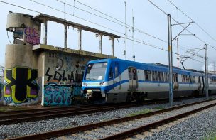 Condenan a joven por rayar vagón del Metro de Valparaíso