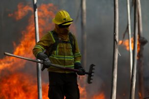 Conaf cierra el Parque Nacional Radal Siete Tazas debido a incendio forestal