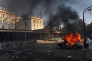 Gerente del Hotel O’Higgins tras ataque: “Dos vehículos incendiados pertenecen a huéspedes”