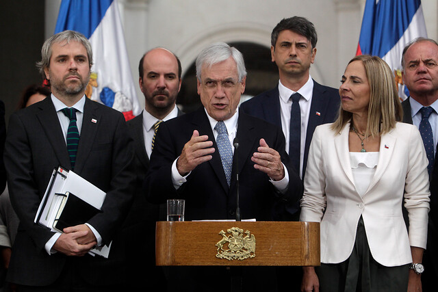 Presidente Piñera: “Necesitamos vivir en paz y asegurar el orden público para tener un plebiscito”