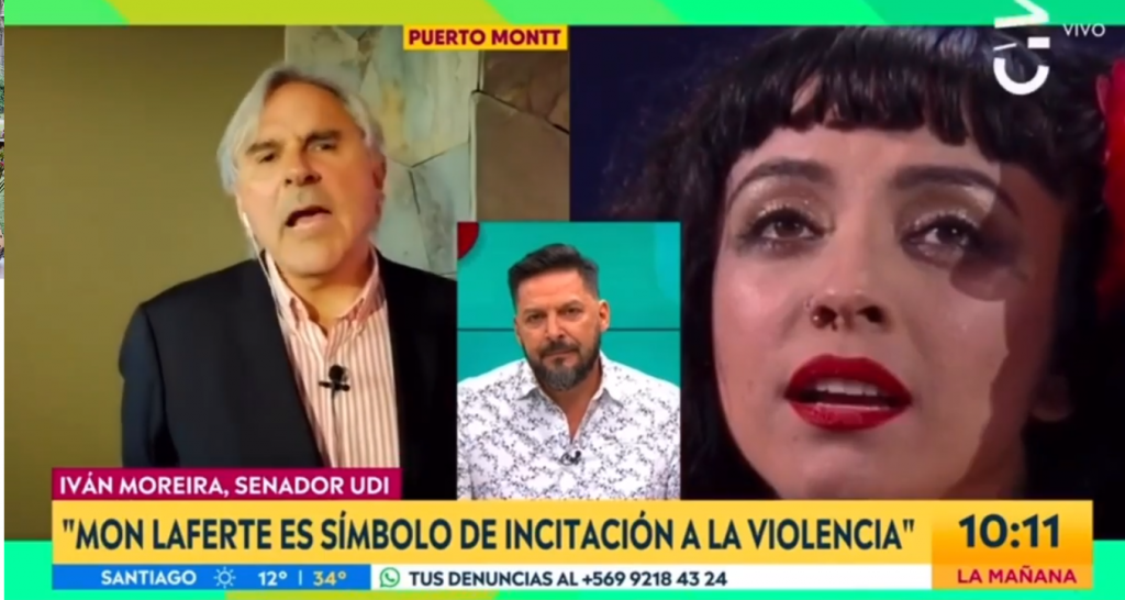 Rafael Cavada increpa duramente a Iván Moreira: el senador “estalló” en plena transmisión