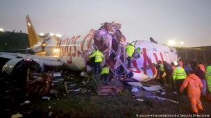 El saldo de accidente de avión en Estambul sube a 120 heridos