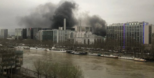 Francia: Se registra incendio en estación de tren Gare de Lyon en París