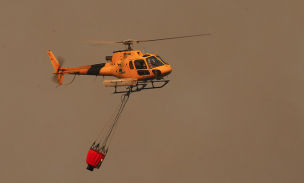 Declaran Alerta Amarilla para la comuna de San Felipe por incendio forestal