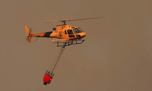 Declaran Alerta Amarilla para la comuna de San Felipe por incendio forestal