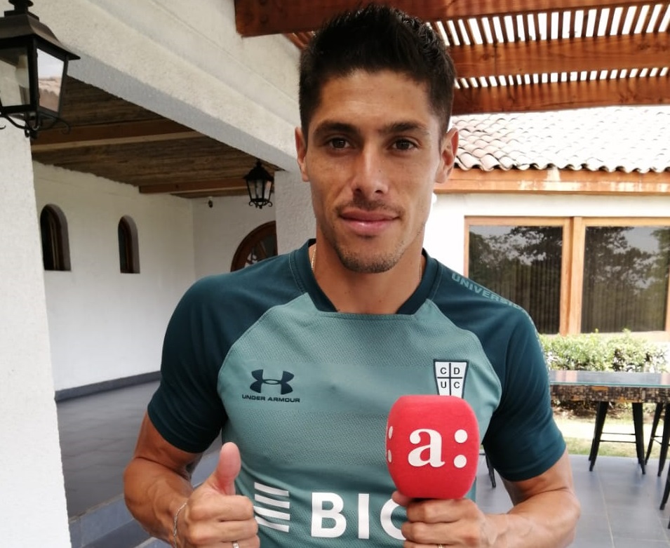 Gastón Lezcano se ilusiona con la UC: “Anotarle y ganarle a Colo Colo sería lo ideal”