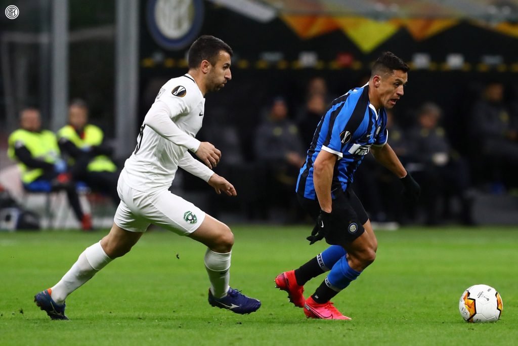 Estas son las fechas en las que jugará Alexis Sánchez con el Inter de Milán las semifinales de Copa Italia