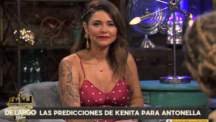 Predicción de Kenita Larraín causó lágrimas en Antonella Ríos: “Pensé en mi chica y me dio pena”