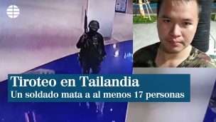 Un soldado tailandés mata a 17 personas en un tiroteo