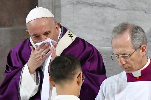 Papa Francisco dio negativo en examen de coronavirus