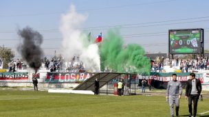 Alcalde de La Cisterna clausuró el Estadio Municipal de su comuna para el duelo de Palestino y la U