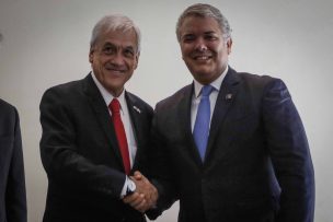 Presidente Piñera se reúne con Iván Duque para afianzar Alianza del Pacífico