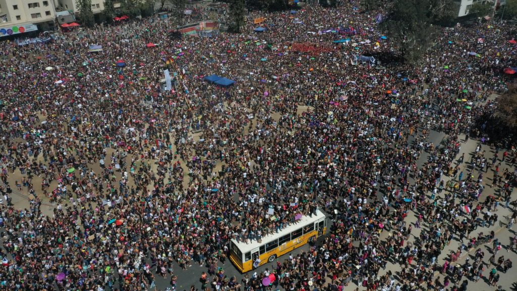 Coordinadora Feminista cifró en 2 millones los asistentes a marcha por el Día Internacional de la Mujer