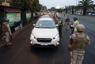 18 puntos donde se están realizando controles para fiscalizar la cuarentena en 7 comunas