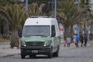 Carabineras resultan lesionadas tras choque entre patrulla y bus de Transantiago