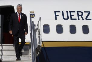 Presidente Piñera llegó a Uruguay: Es su primer viaje al extranjero tras el estallido social