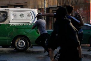 Con 16 detenidos terminó violenta jornada de incidentes en Puente Alto