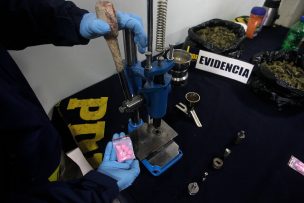 PDI desarticuló laboratorio para la elaboración de éxtasis: 8 detenidos