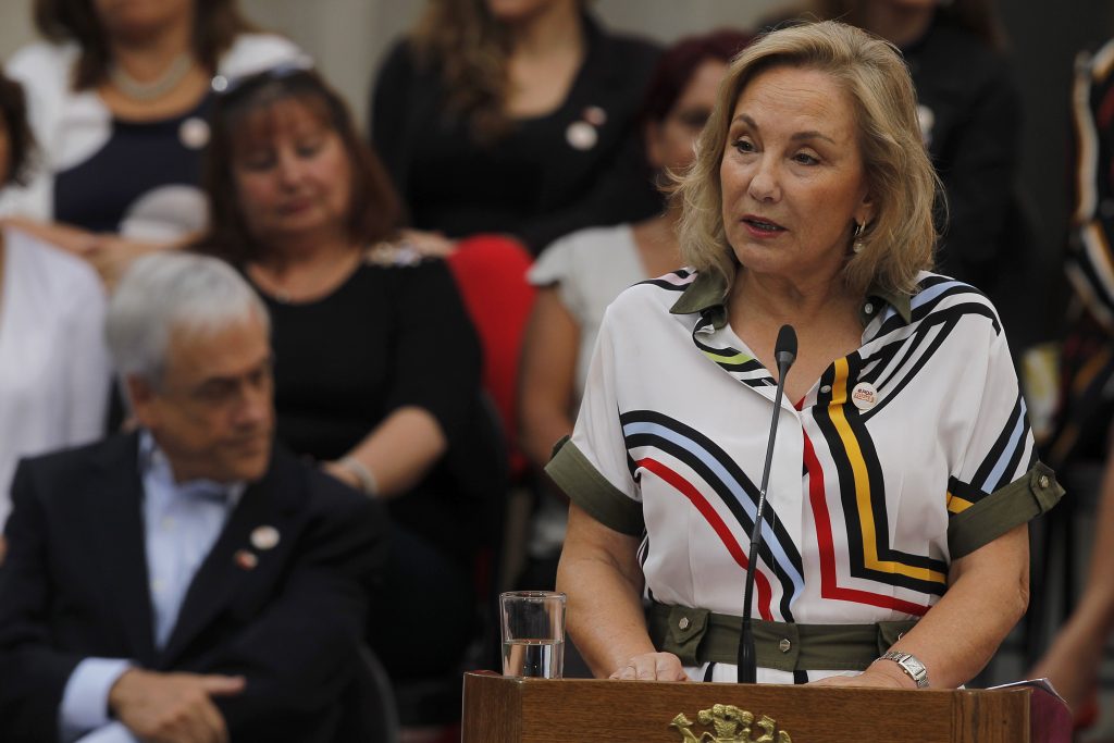 Cecilia Morel en el 8M: “Debemos estar juntas y unidas por la no violencia”