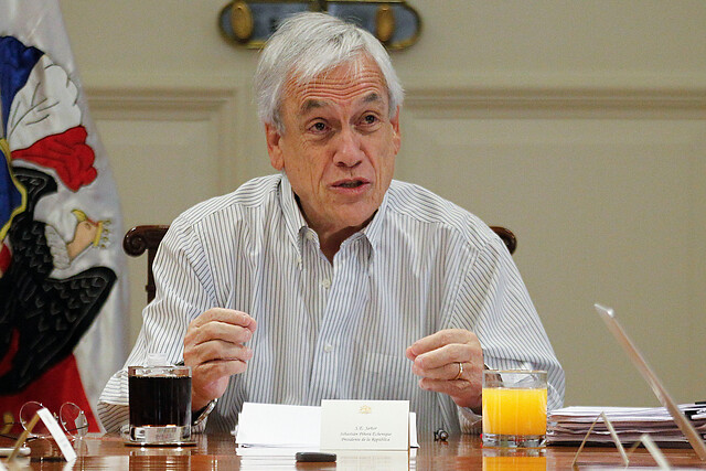 Presidente Piñera se reúne con sus ministros en La Moneda por coronavirus