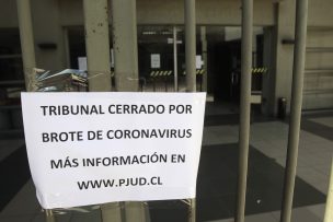 Cierran juzgados civiles de Iquique por posible caso: Sería primero de Tarapacá