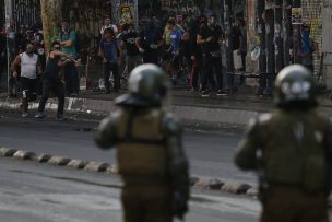 Manifestantes llegaron hasta Plaza Italia a pesar del brote del coronavirus en nuestro país